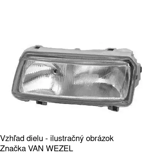 Hlavný reflektor 954709-E /POLCAR/ - obr. 4