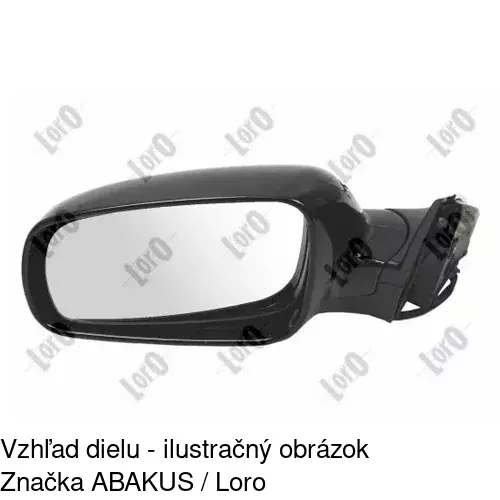 Vonkajšie zrkadlo 9548514M /POLCAR/ - obr. 4