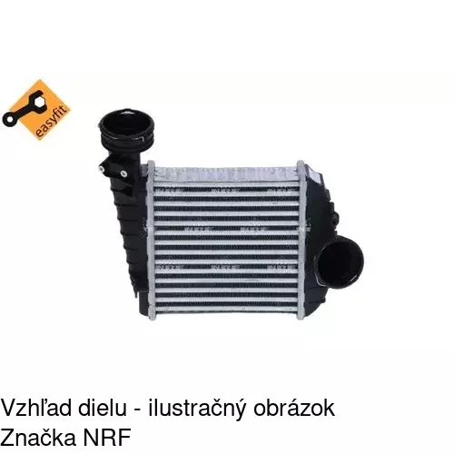 Chladiče vzduchu (Intercoolery) 9549J8-1 /POLCAR/