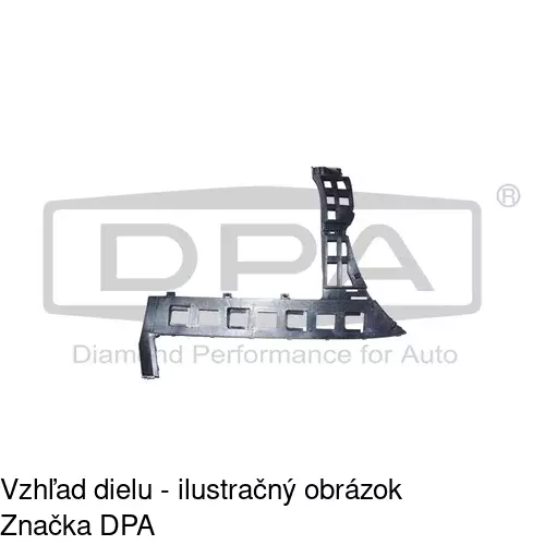 Držiak nárazníka POLCAR 95559611