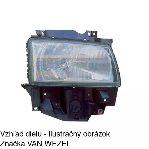 Hlavný reflektor 9567100E /POLCAR/ - obr. 3