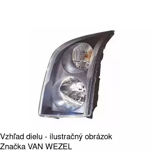Hlavný reflektor 957209-H /POLCAR/ - obr. 4