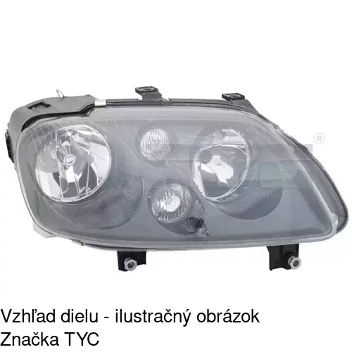 Hlavný reflektor POLCAR 9575102E
