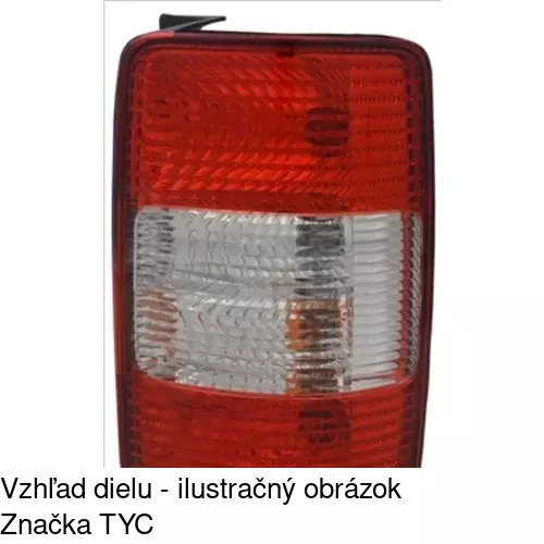 Zadné svetlo POLCAR 957587-T
