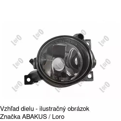 Hmlové svetlo - predné 9578292E /POLCAR/ - obr. 4