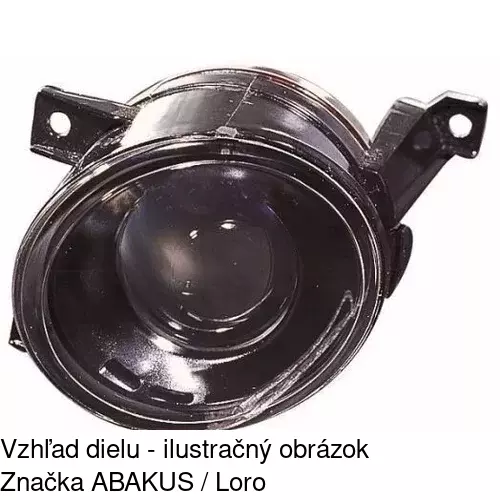 Hmlové svetlo - predné 957830-E /POLCAR/ - obr. 3