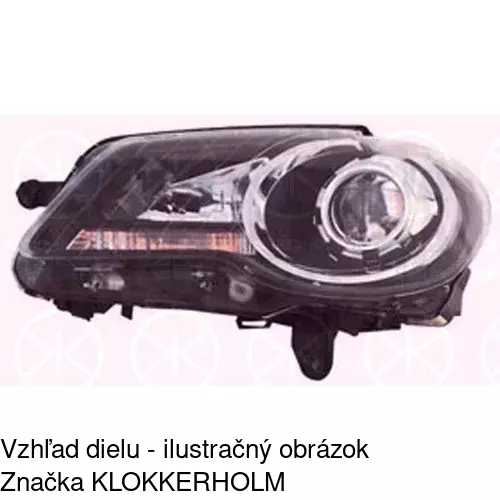 Hlavný reflektor POLCAR 9579101U