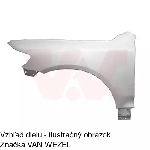 Predný blatník 958001-1 /POLCAR/ - obr. 1