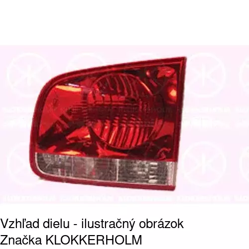 Zadné svetlo POLCAR 9580881S