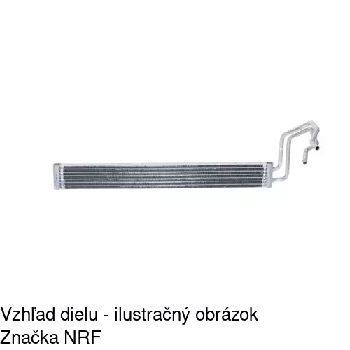 Chladiče oleja POLCAR 9580L85X