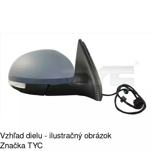 Rám vonkajšieho zrkadla 958554PE /POLCAR/ - obr. 2