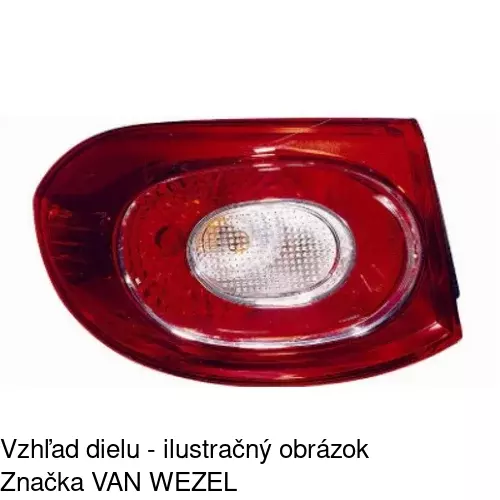 Zadné svetlo 958587-E /POLCAR/ - obr. 2