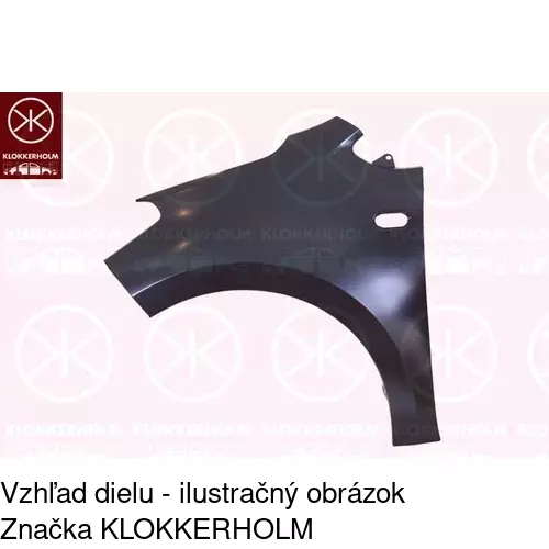 Predný blatník POLCAR 95A102