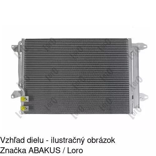 Chladiče klimatizácie 95C1K8C1S /POLCAR/ - obr. 4