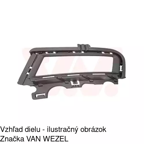 Rámik hmlového svetla 95C227-7 /POLCAR/ - obr. 1
