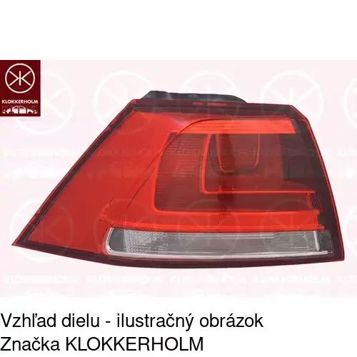 Zadné svetlo 95C288-E /POLCAR/ - obr. 2