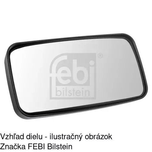 Vonkajšie univerzálne zrkadlo 99LU22-E /POLCAR/ - obr. 3