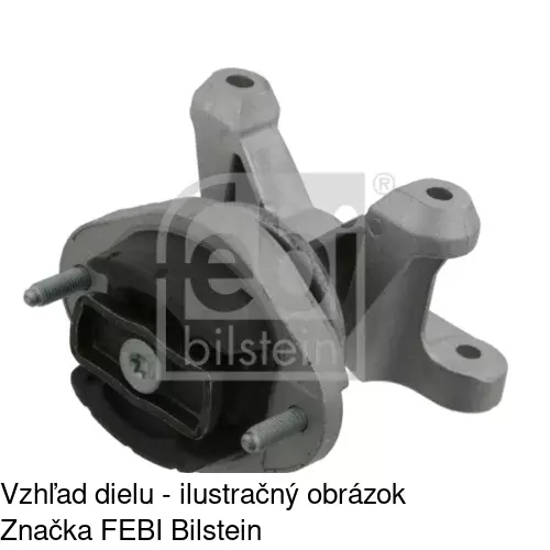 Silentblok prevodovky POLCAR AU-TM005