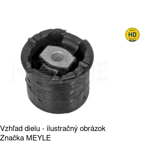 Púzdro rámu závesu BM-BS059 /POLCAR/ - obr. 1