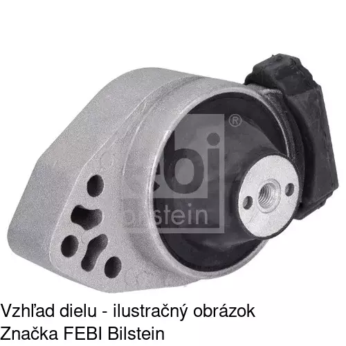 Silentblok motora FD-EM007 /POLCAR/