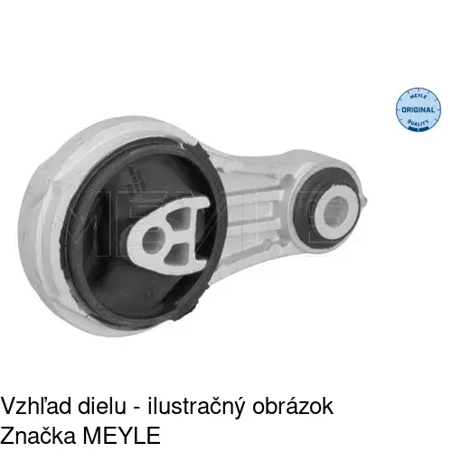 Silentblok motora RE-EM028 /POLCAR/ - obr. 2
