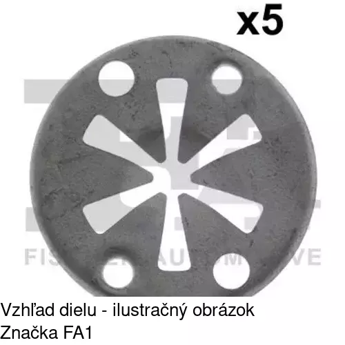Montážny plech RX70143Z /POLCAR/ - obr. 3