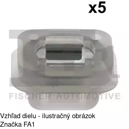 Montážna zásuvka RXC60547 /POLCAR/ - obr. 2