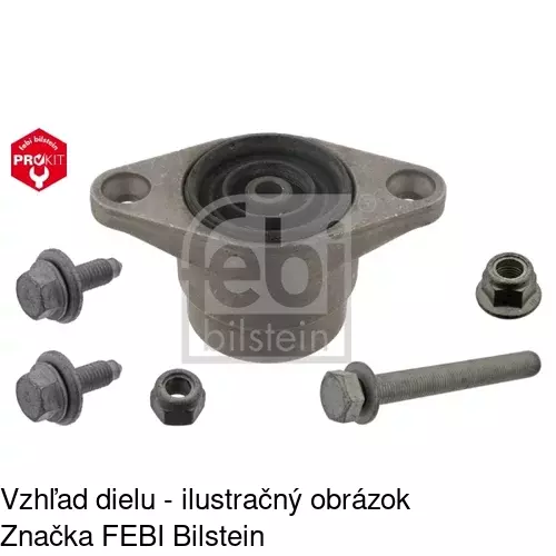 Uchytenie tlmiča S020187 /POLCAR/ - obr. 1