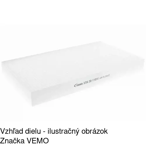 Kabínový filter s uhlíkom POLCAR S11-1059