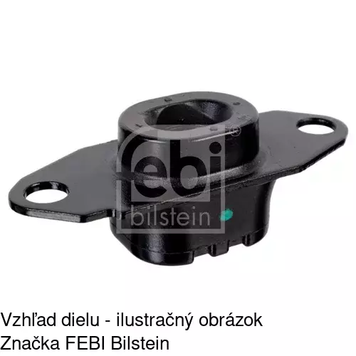 Silentblok motora POLCAR S2227037