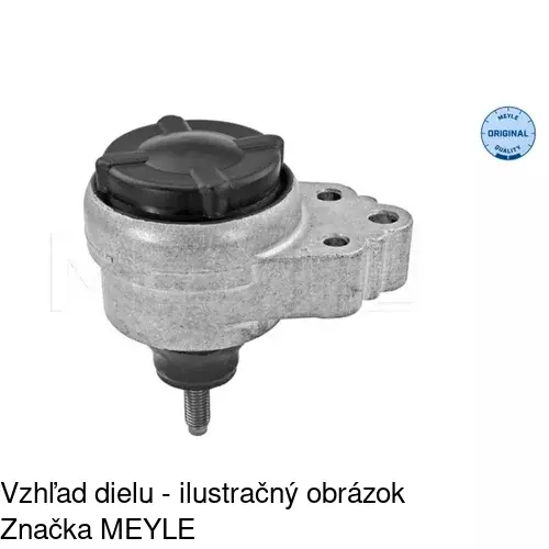 Silentblok motora S2232025 /POLCAR/ - obr. 5