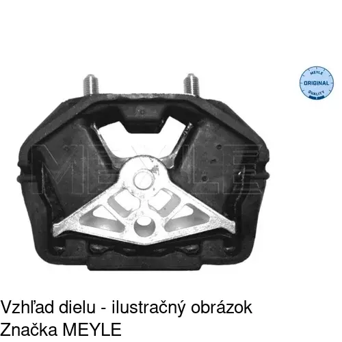 Silentblok motora S2255037 /POLCAR/ - obr. 1