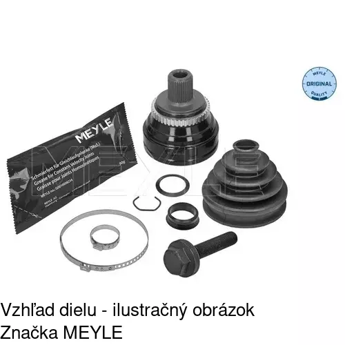 Vonkajší kĺb S40-1094 /POLCAR/ - obr. 2