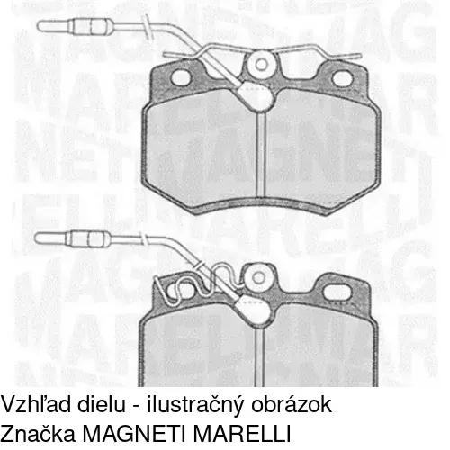 Brzdové dosky S70-0064 /POLCAR/ - obr. 4