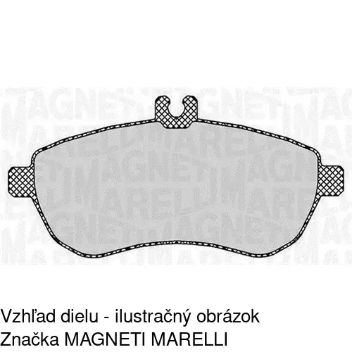 Brzdové dosky POLCAR S70-0459