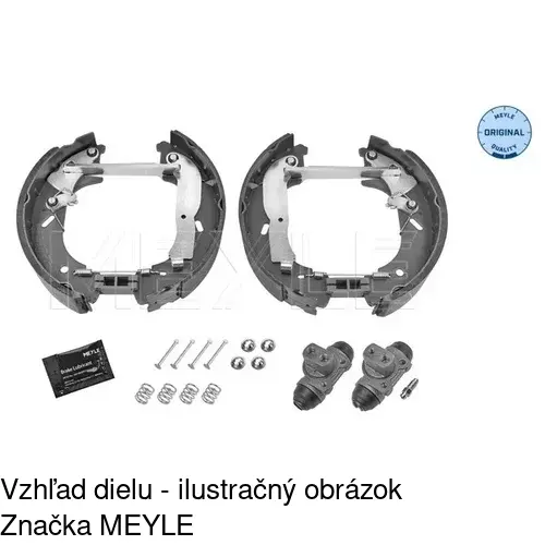 Brzdové dosky POLCAR S70-1056