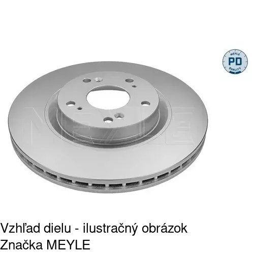 Brzdový kotúč S71-0264 /POLCAR/ - obr. 5