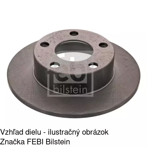 Brzdový kotúč POLCAR S71-1003