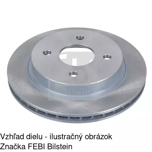 Brzdový kotúč S71-1134 /POLCAR/ - obr. 1