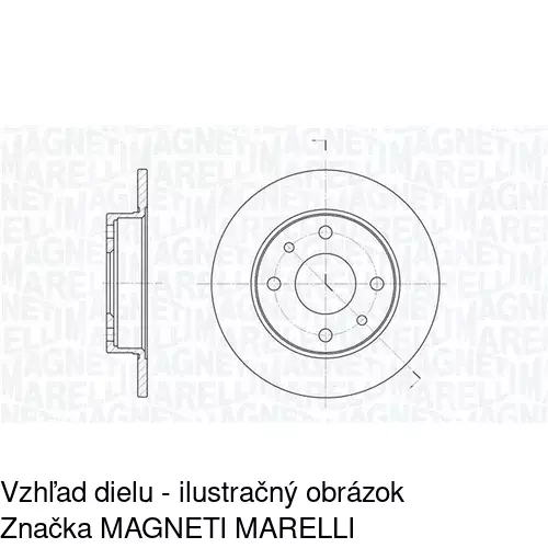 Brzdový kotúč S71-2002 /POLCAR/ - obr. 5
