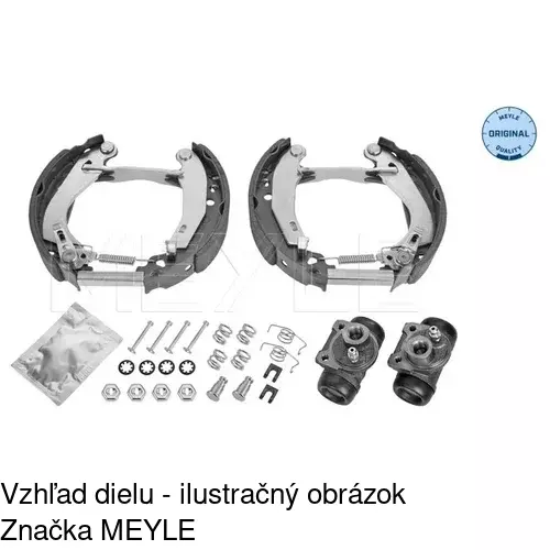 Brzdový valček S74-0022 /POLCAR/ - obr. 2