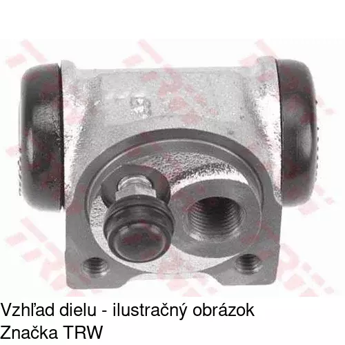 Brzdový valček S74-0026 /POLCAR/ - obr. 5