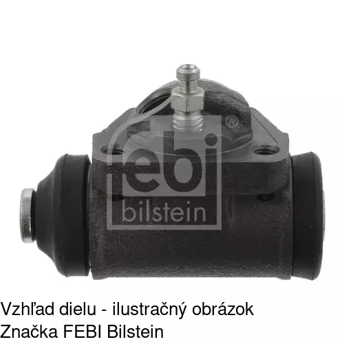 Brzdový valček S74-0040 /POLCAR/ - obr. 2