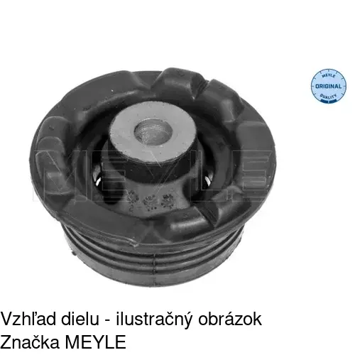 Púzdro nosníka závesu SC-161 /POLCAR/ - obr. 1