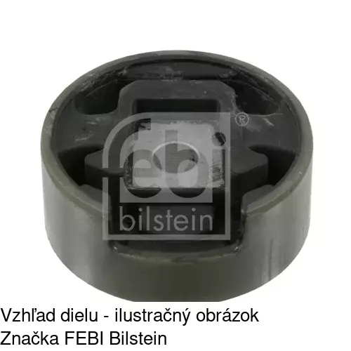Silentblok motora VW-EM012 /POLCAR/ - obr. 4