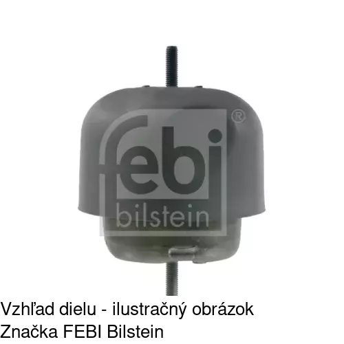 Silentblok motora VW-EM037 /POLCAR/ - obr. 1