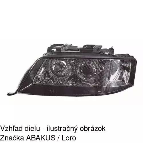 Hlavný reflektor 1323102E /POLCAR/ - obr. 3
