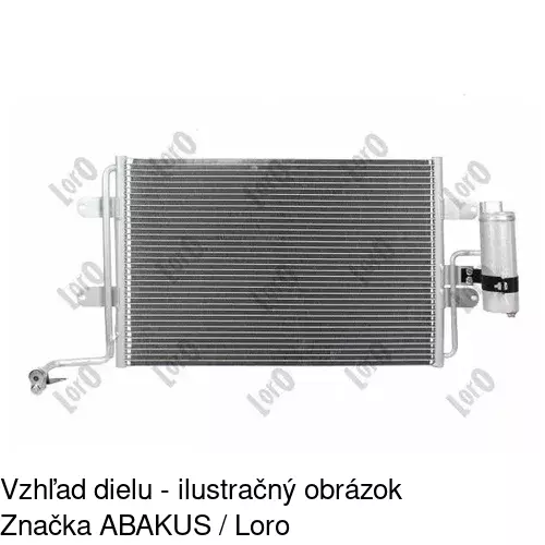 Chladiče klimatizácie 1323K8C2 /POLCAR/ - obr. 4