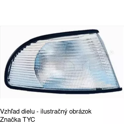 Predná smerovka POLCAR 132419-E
