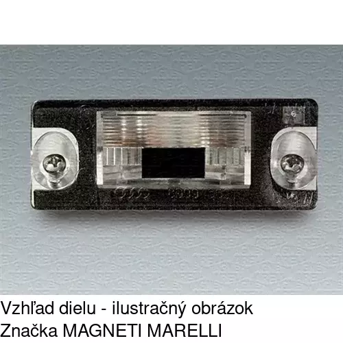 Svetlo na osvetlenie evidenčného čísla 1324959S /POLCAR/ - obr. 1